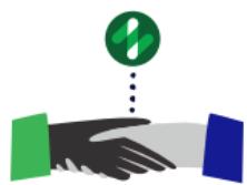 The figure illustrates a scenario where a user is interacting with a virtual environment, specifically focusing on the concept of "hand-over-hand" in the context of augmented reality (AR) and mixed-reality applications. The image shows a hand reaching out to touch an object, which is represented by a green circle with a white checkmark inside it. This checkmark symbolizes the successful completion of a hand-over-hand gesture, indicating that the user has successfully interacted with the virtual object.
The hand is depicted in a dark gray color, while the object being touched is shown in blue. The background of the image is white, which helps to highlight the interaction between the hand and the object. The overall scene suggests a seamless and intuitive AR experience where users can interact with virtual objects using their hands.
This figure is part of a paper titled "ARHands: Augmented Reality Hands for Natural and Efficient Interaction," which likely explores various techniques and technologies that enable users to interact with virtual environments using their hands. The "hand-over-hand" technique is one of the methods discussed in the paper, and it involves the user's hand moving across a virtual object to control its movement or interaction with other elements in the AR space.