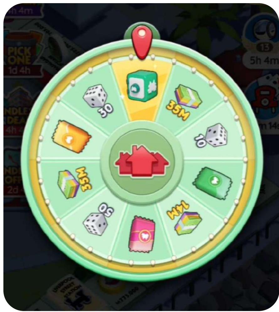 The figure illustrates a user interface from the "Minecraft: Story Mode" game, specifically focusing on the "Pick One" feature. The interface is designed to help players make decisions in a game setting, where they can choose between different items or actions. Here's a detailed description of the figure:

1. **Central Icon**: At the center of the interface is a red icon with a white outline, which appears to be a character or item from the game. This central icon is surrounded by a circular arrangement of various items.

2. **Items Around the Central Icon**:
   - **Top Left**: A green book with a red bookmark.
   - **Top Center**: A yellow book with a red bookmark.
   - **Top Right**: A green book with a red bookmark.
   - **Middle Left**: A yellow book with a red bookmark.
   - **Middle Center**: A green book with a red bookmark.
   - **Middle Right**: A yellow book with a red bookmark.
   - **Bottom Left**: A green book with a red bookmark.
   - **Bottom Center**: A yellow book with a red bookmark.
   - **Bottom Right**: A green book with a red bookmark.

3. **Icons and Numbers**:
   - Each item has an associated number next to it, indicating the quantity or value of that item. For example:
     - The green book with a red bookmark has the number "50" next to it.
     - The yellow book with a red bookmark has the number "35M" next to it.
     - The green book with a red bookmark has the number "30" next to it.
     - The yellow book with a red bookmark has the number "35M" next to it.
     - The green book with a red bookmark has the number "30" next to it.
     - The yellow book with a red bookmark has the number "35M" next to it.
     - The green book with a red bookmark has the number "30" next to it.
     - The yellow book with a red bookmark has the number "35M" next to it.
     - The green book with a red bookmark has the number "30" next to it.
     - The yellow book with a red bookmark has the number "35M" next to it.

4. **Background and Layout**:
   - T