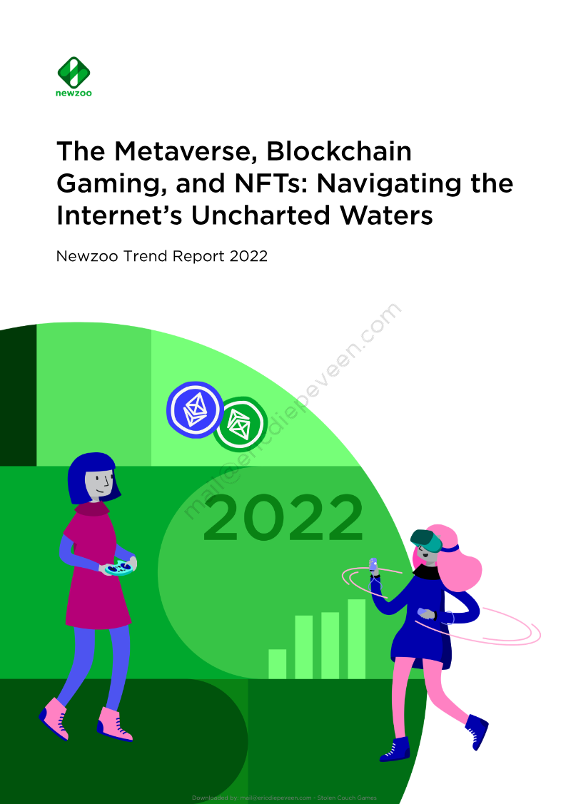 Cover of The Metaverse, Blockchain Gaming, and NFTs: Navigating the Internet’s Uncharted Waters