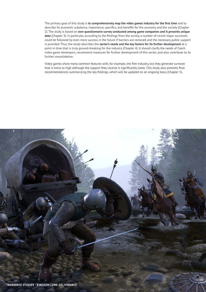 The primary goal of this study is to comprehensively map the video games industry for the first time and to describe its economic substance, importance, specifics, and benefits for the economy and the