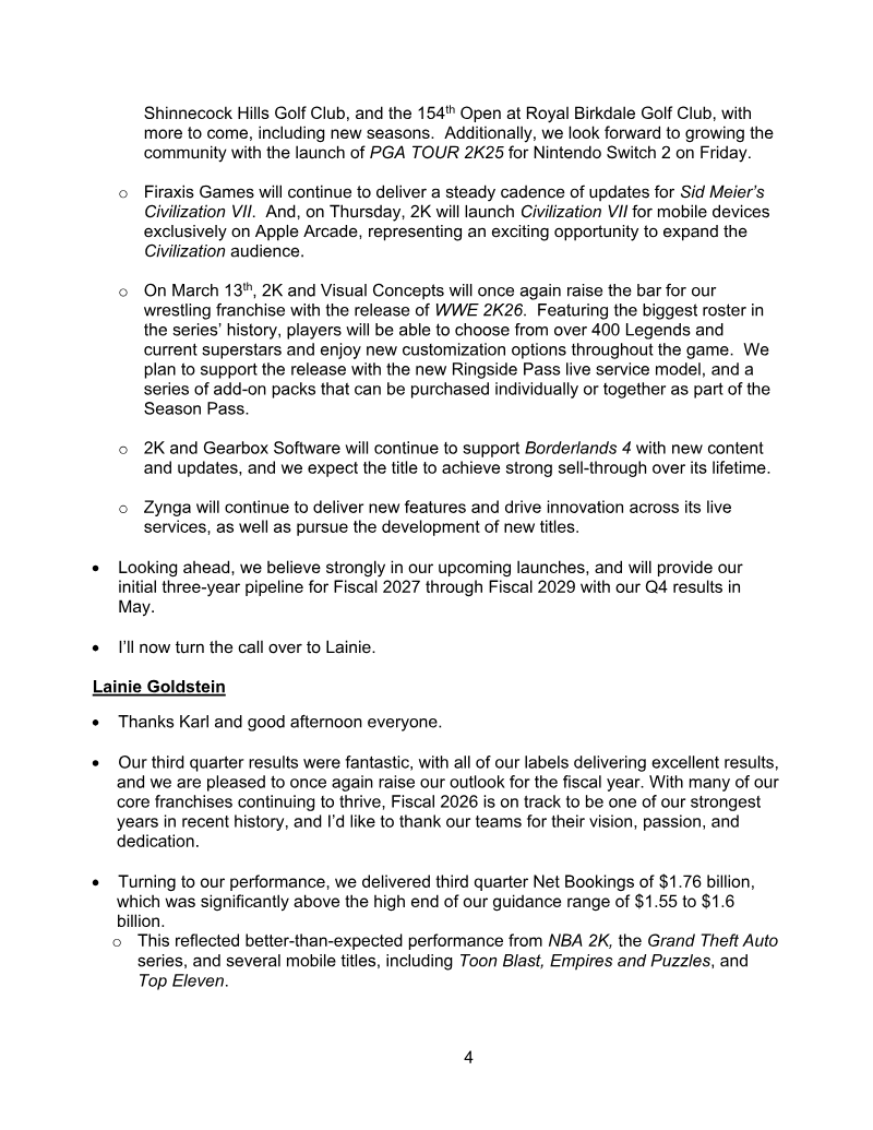 Page 4 of the report
