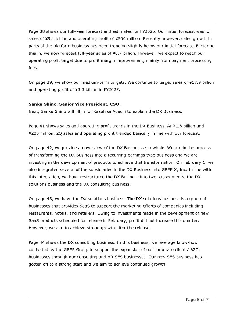Page 5