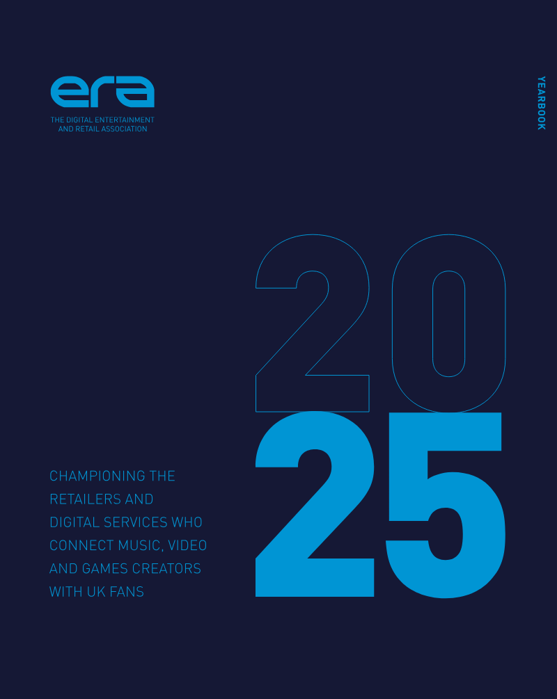 Cover of Championing the 25 Retailers and Digital Services Who Connect Music, Video and Games Creators with UK Fans Yearbook
