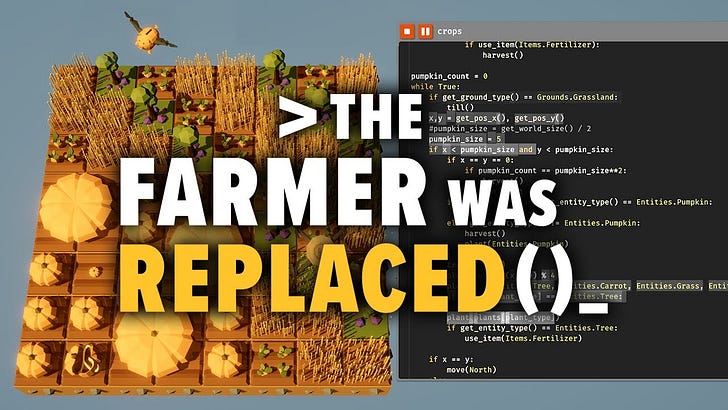 Cover of How 'The Farmer Was Replaced' Hit a 39,000% Revenue Increase at Steam 1.0