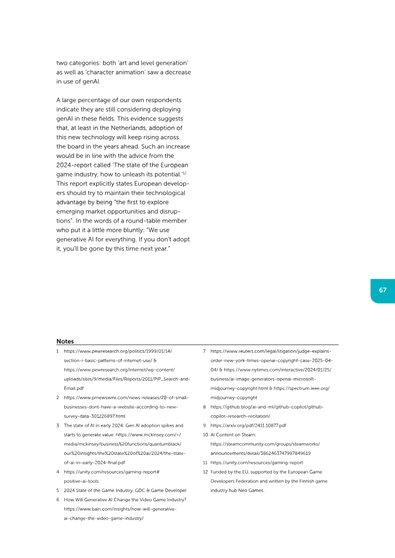Page 67 of the report