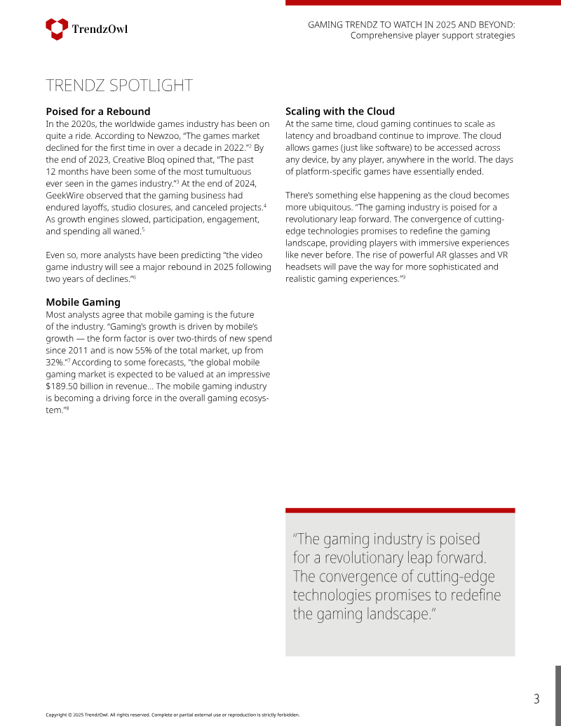 Page 3 of the report