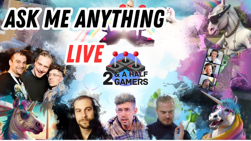 Cover of 2.5 gamers x Live AM(F)A #7 - Ask Me Anything @ December 19 5:30pm CET