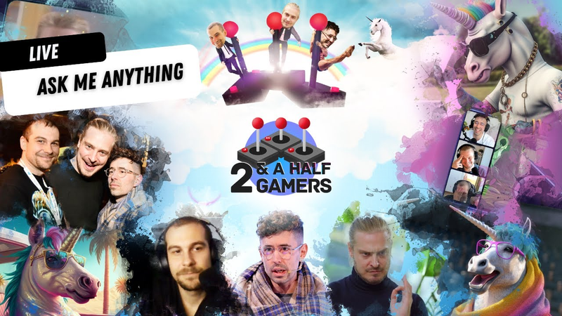 Cover of 2.5 gamers x Live AM(F)A #3 - Ask Me Anything @ May 28 5:30 pm CET