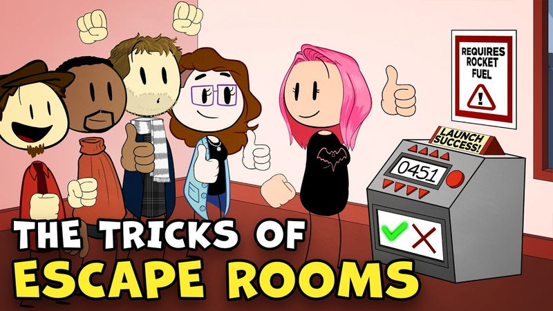 Cover of Escape Rooms: Manipulation for Fun and Profit! | Extra Credits Gaming