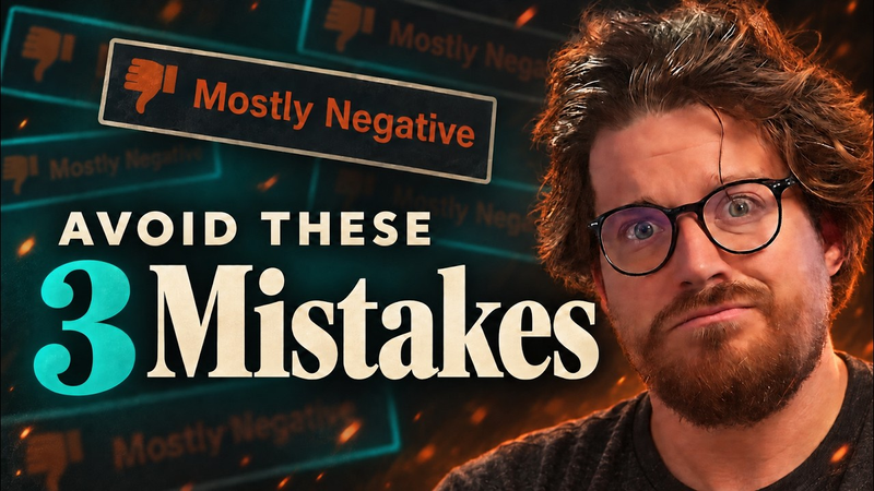 Cover of These 3 Mistakes Will Destroy Your Game