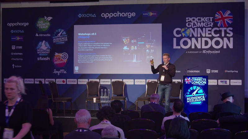 Cover of Session: Bringing Your Mobile Title To The Epic Games Store - Walter Somol, Epic Games