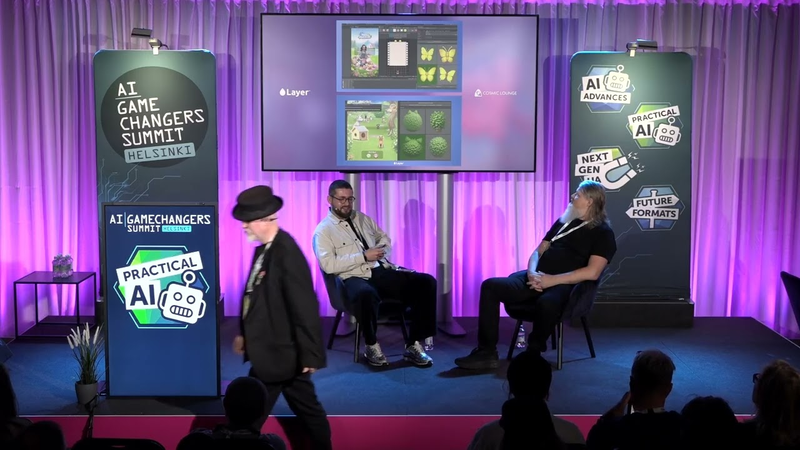 Cover of Session: Studio Speaks: The Reality of AI Adoption in Games - Ilya Kuznetsov & Tomi Huttula.
