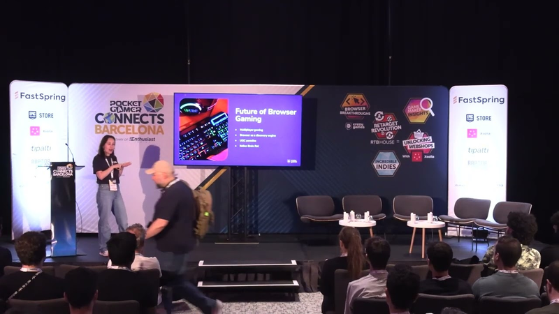 Cover of Session: Beyond the App Store: Why Top Studios Are Embracing The Browser Again - Rabia Dincer.