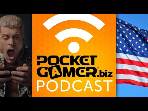 Cover of Week in Mobile Games E49: Trump tariffs chaos and Supercell's celebrity marketing & investments push