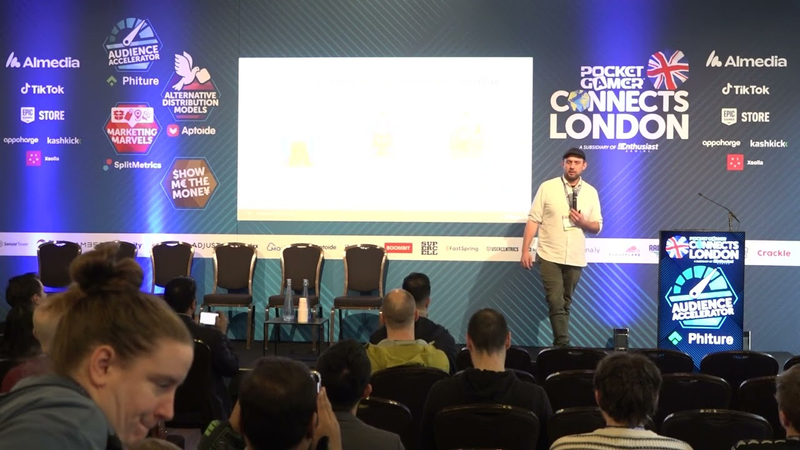 Cover of Session: App Store Optimization For Games With PressPlay's Autonomous Agents. Moritz Daan, Phiture.
