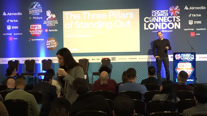 Cover of Session: Cutting Through The Noise – How To Get Your Game Noticed In A Challenging Market. Markus...