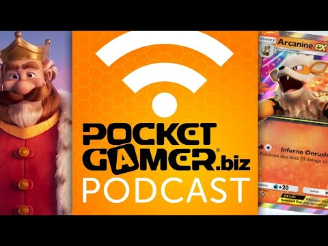 Cover of Week in Mobile Games E37: Pokémon Trading Card Game Pocket's blockbuster launch & Royal Kingdom hype
