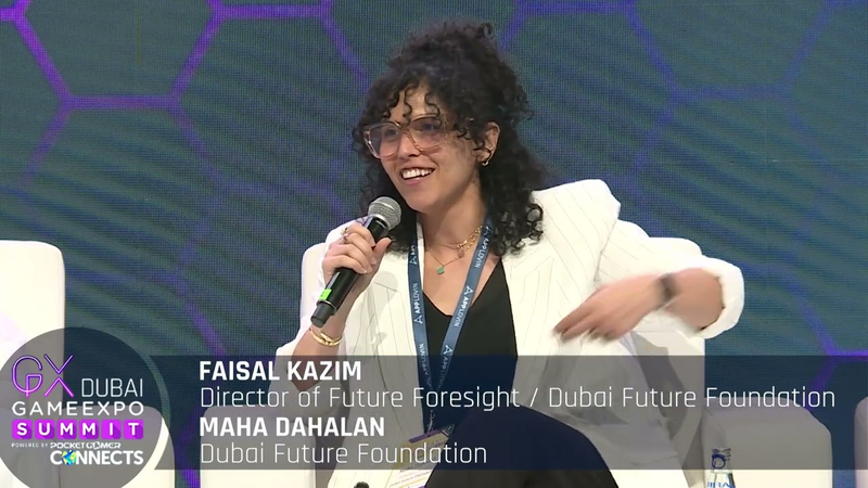 Cover of Session: How Dubai Plans to be a top 10 Gaming City by 2033 - Faisal Kazim, Dubai Future Foundation.