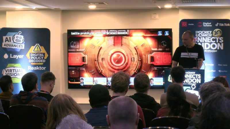 Cover of Gen AI First Leap to Generating Game Content, Stop Producing It! - Davy Chadwick, PopScreen Games.