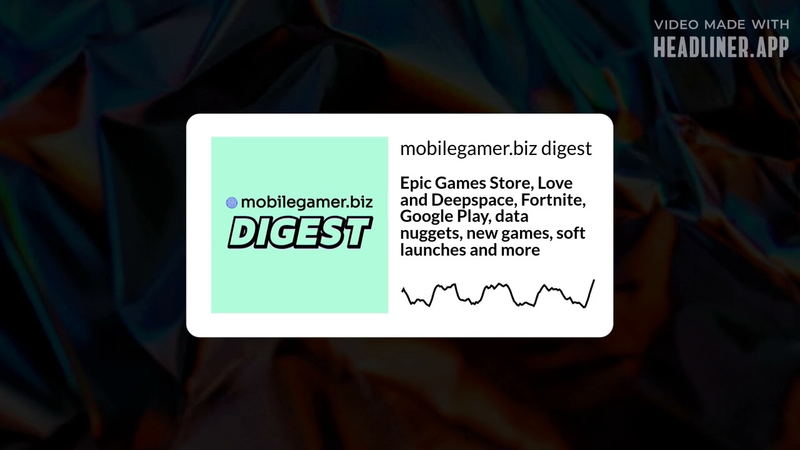 Cover of Epic Games Store, Love and Deepspace, Fortnite, Google Play, data nuggets, new games and more