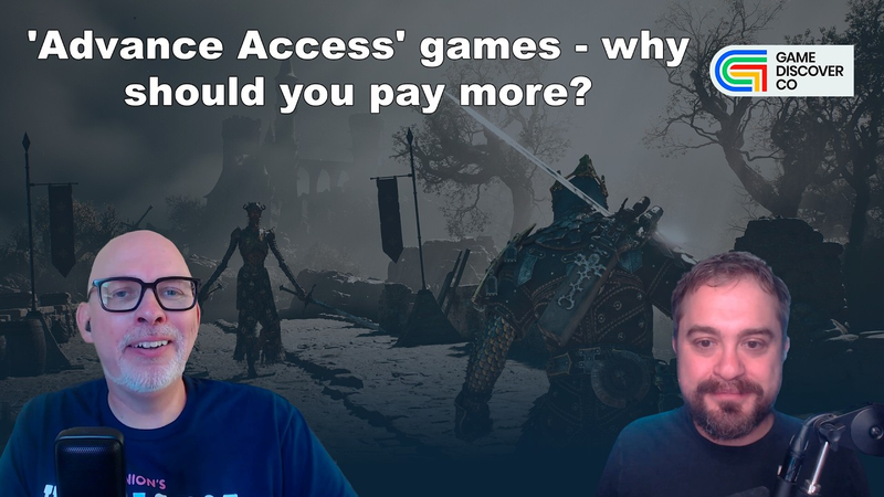 Cover of 'Advance Access' games - why should you pay more?