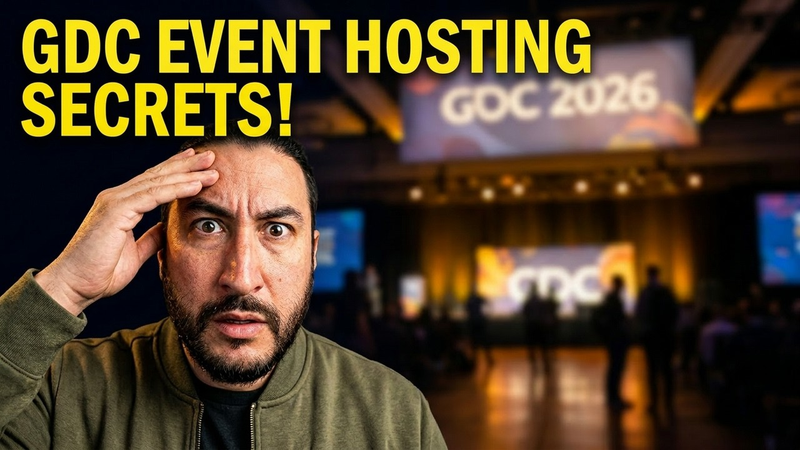 Cover of Solomon Started a GDC Event: From 0 to 400 Attendees!