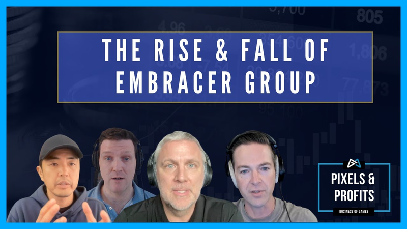 Cover of The Rise and Fall of Embracer Group