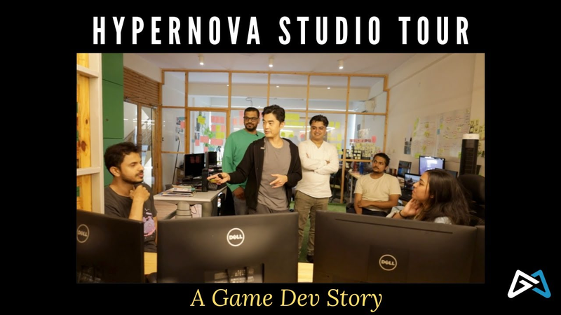 Cover of Hypernova Studio Tour - Building Mobile GTA for India (A Game Dev Story)