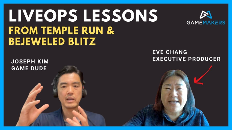 Cover of Liveops Lessons from Temple Run & Bejeweled Blitz ft. Eve Chang