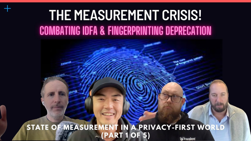 Cover of The Measurement Crisis (in mobile UA) | #1 of 5 in State of Measurement Series