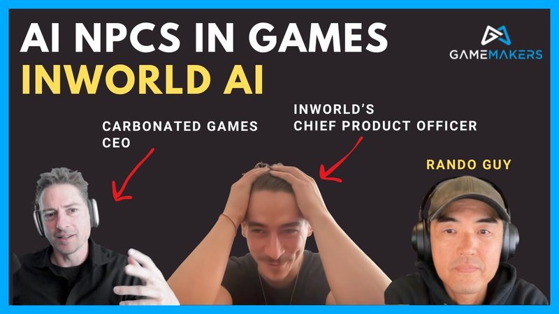 Cover of AI NPCs in Gaming with Inworld AI ft. Travis Boatman, Carbonated