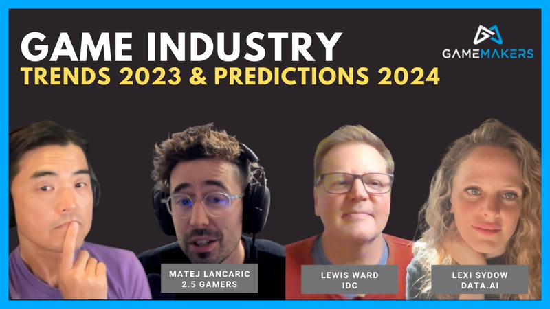 Cover of Games Industry: Trends 2023 and Predictions 2024