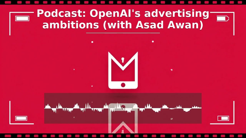 Cover of S07, E35: OpenAI's advertising ambitions (with Asad Awan)