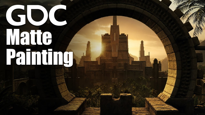Cover of Matte Painting in Games