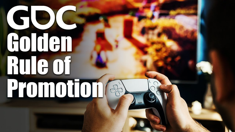 Cover of The Golden Rule of Game Promotion: No One Cares About Your Game