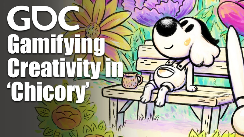 Cover of Gamifying Creativity in 'Chicory: A Colorful Tale'