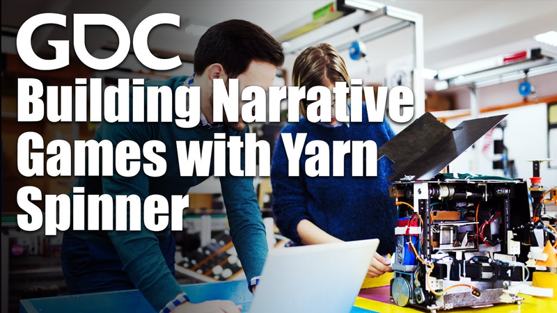 Cover of Building Narrative Games with Yarn Spinner