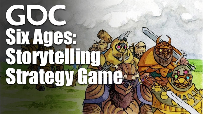 Cover of Designing 'Six Ages', a Storytelling Strategy Game