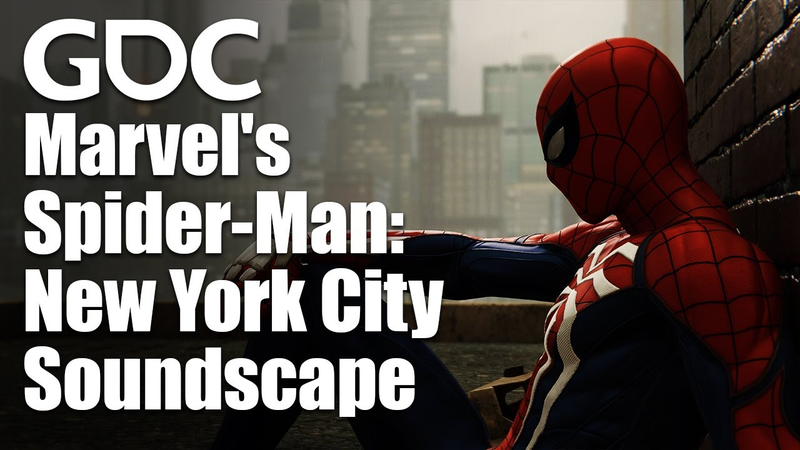 Cover of Designing the Bustling Soundscape of New York City in 'Marvel's Spider-Man'
