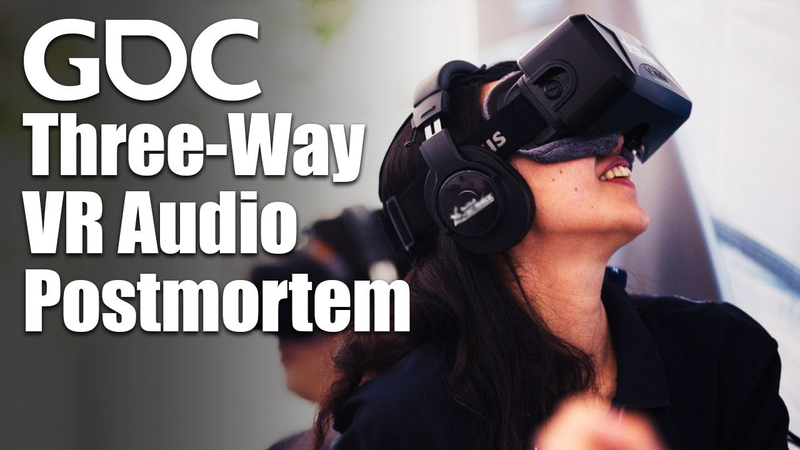 Cover of Three-Way VR Audio Postmortem