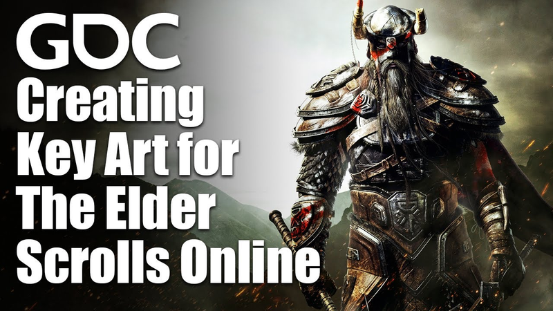 Cover of Illustrating Tamriel: Creating Key Art for The Elder Scrolls Online