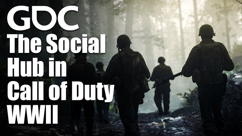 Cover of Building Headquarters: The Social Hub in Call of Duty WWII