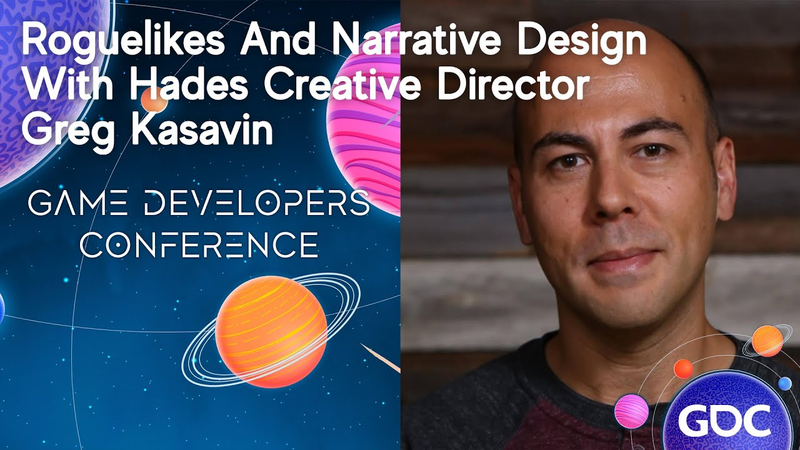 Cover of Roguelikes And Narrative Design With Hades Creative Director Greg Kasavin - GDC Podcast