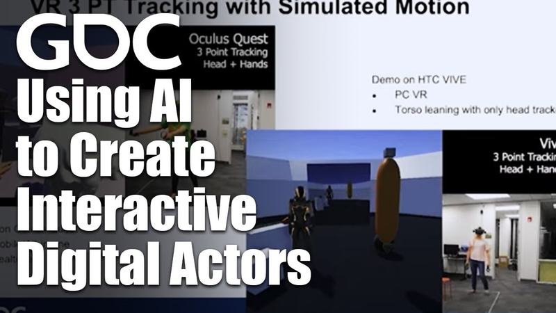 Cover of Using AI to Create Interactive Digital Actors