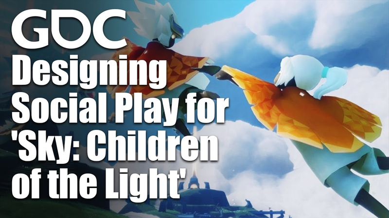 Cover of Designing Social Play for Sky: Children of the Light