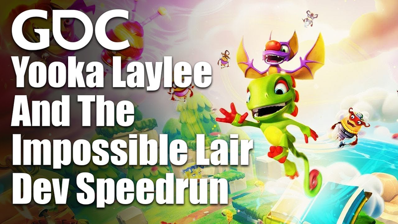 Cover of GDC Summer Dev Speedrun - Yooka Laylee And The Impossible Lair With Chris Sutherland