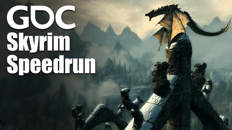 Cover of GDC Summer Dev Speedrun - Skyrim With Jonah Lobe