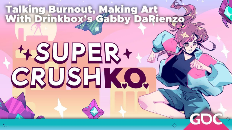 Cover of Talking Burnout, Making Art With Drinkbox's Gabby DaRienzo