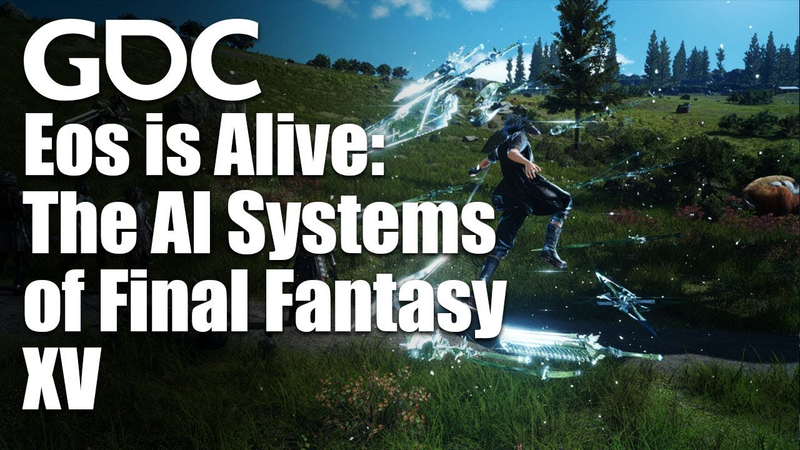 Cover of Eos is Alive: The AI Systems of Final Fantasy XV