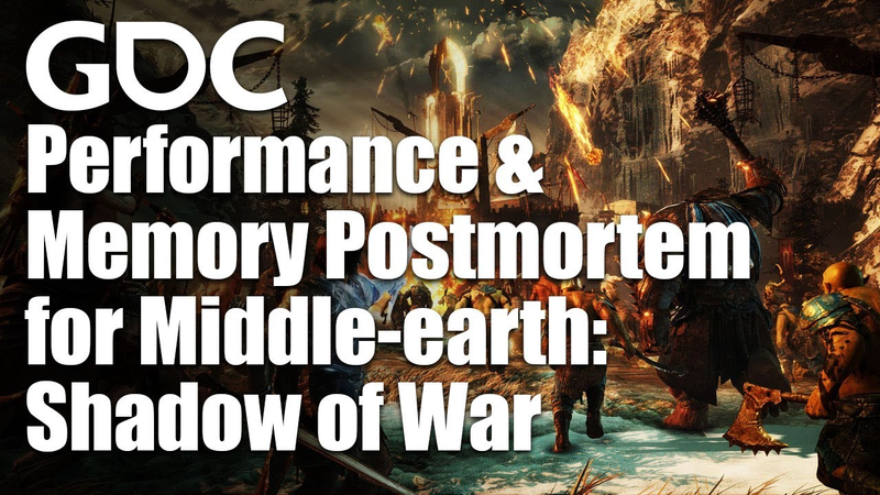 Cover of Performance and Memory Postmortem for Middle-earth: Shadow of War